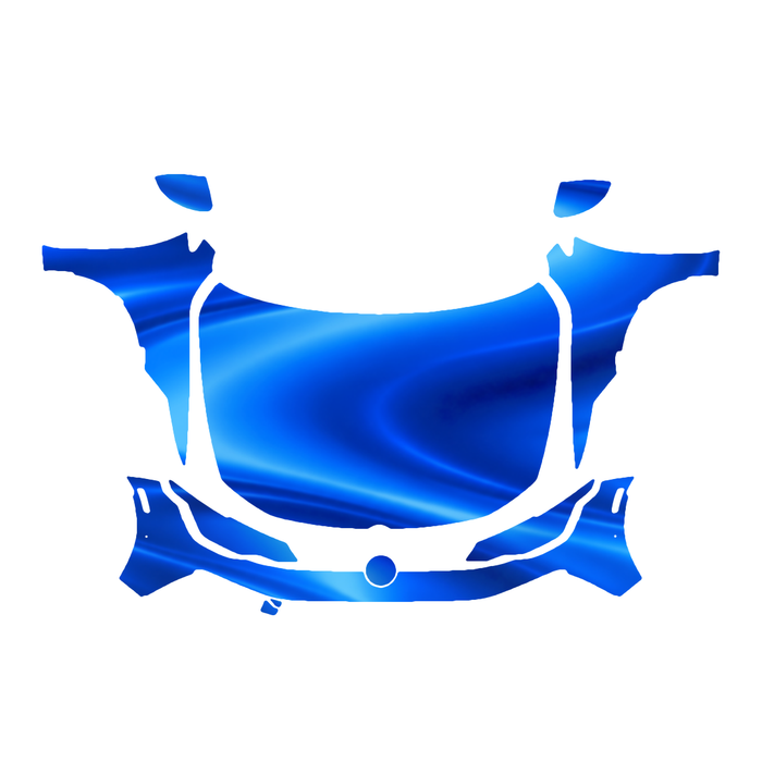 Pre-cut PPF pattern in royal blue