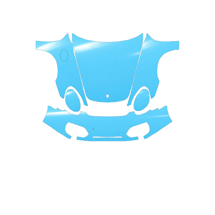 RAVOOY Full Front Pre-Cut PPF Kit For Porsche Boxster Spyder 2011–2012 – pre-cut PPF pattern