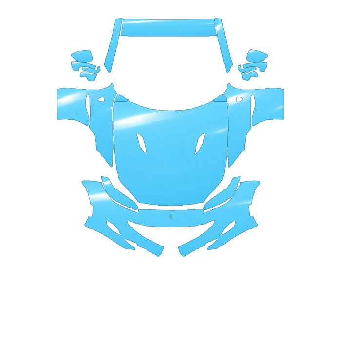 RAVOOY Full Front+ Pre-Cut PPF Kit For Ferrari Portofino 2019–2020 – pre-cut PPF pattern