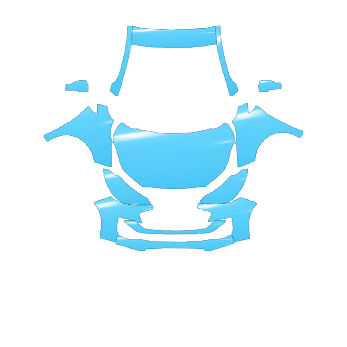 RAVOOY Full Front+ Pre-Cut PPF Kit For Chevrolet Spark 2019–2022 – pre-cut PPF pattern