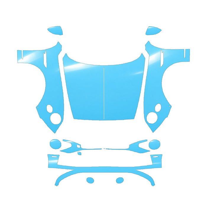 RAVOOY Full Front Pre-Cut PPF Kit For Bentley Flying Spur 2025–2026 – pre-cut PPF pattern
