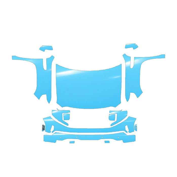 RAVOOY Full Front Pre-Cut PPF Kit For GMC Sierra 1500 2022–2026 — Denali, Denali Ultimate – pre-cut PPF pattern