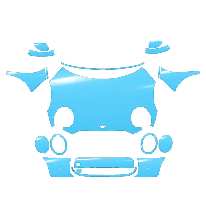 RAVOOY Full Front Pre-Cut PPF Kit For MINI Cooper 2026 – pre-cut PPF pattern