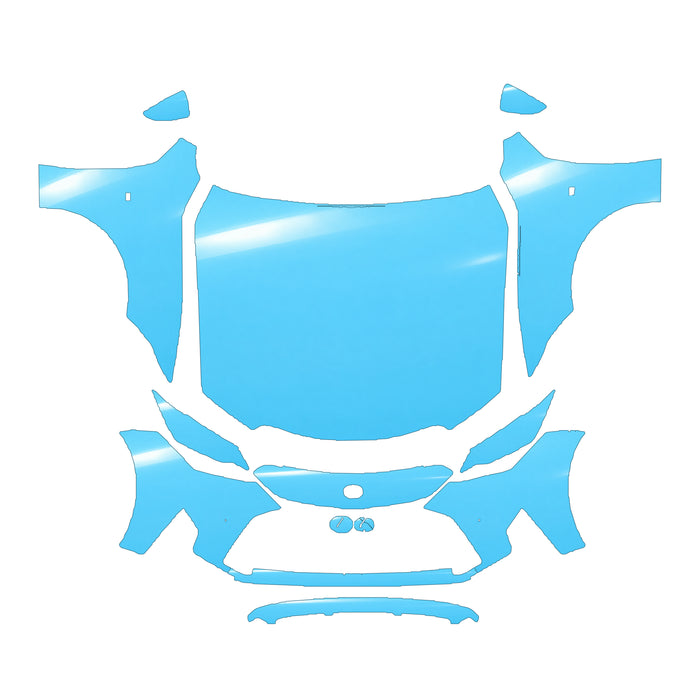 RAVOOY Full Front Pre-Cut PPF Kit For Lexus IS 2026 – pre-cut PPF pattern