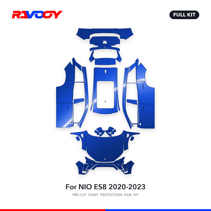 Full vehicle PPF pattern for 2020-2023 NIO ES8