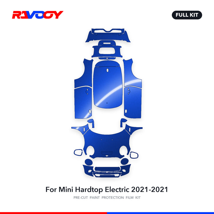 Full vehicle PPF pattern for 2021-2021 Mini Hardtop Electric
