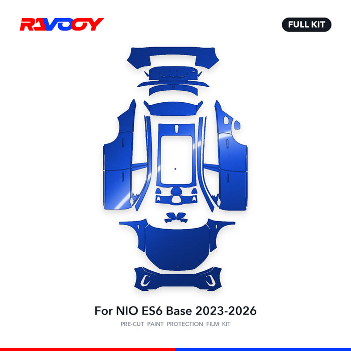 Full vehicle PPF pattern for 2023-2026 NIO ES6 Base