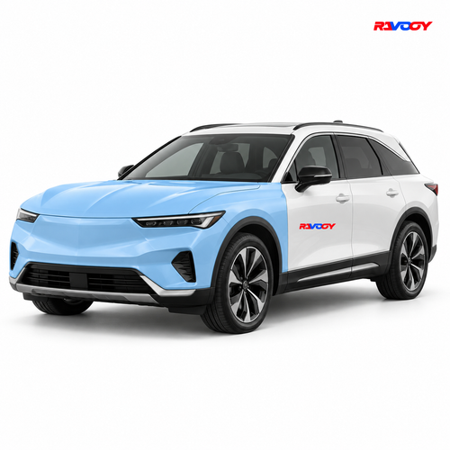 Acura ZDX 2024–2025 Full Front coverage in blue with RAVOOY logo