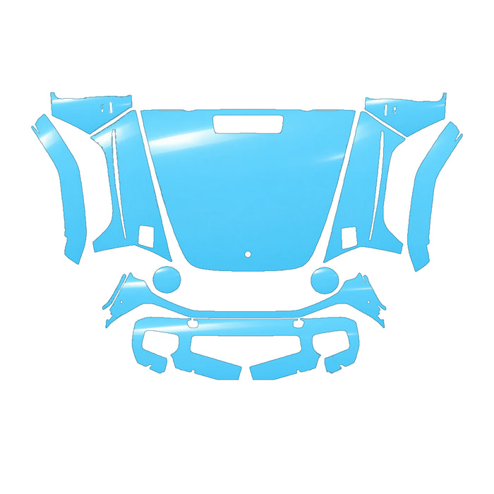 RAVOOY Full Front Pre-Cut PPF Kit For Mercedes-Benz G-Class 2025–2026 — G-Class SUV, 550 – pre-cut PPF pattern