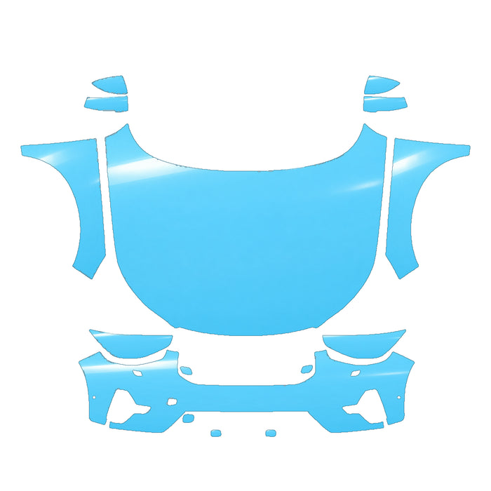 RAVOOY Full Front Pre-Cut PPF Kit For Volvo XC40 2023–2026 – pre-cut PPF pattern