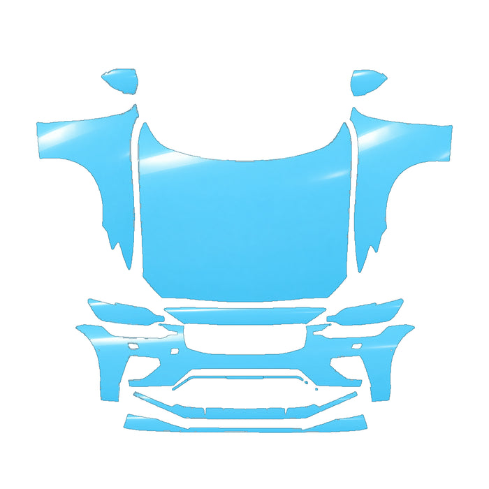 RAVOOY Full Front Pre-Cut PPF Kit For Volvo S60 2023–2025 – pre-cut PPF pattern