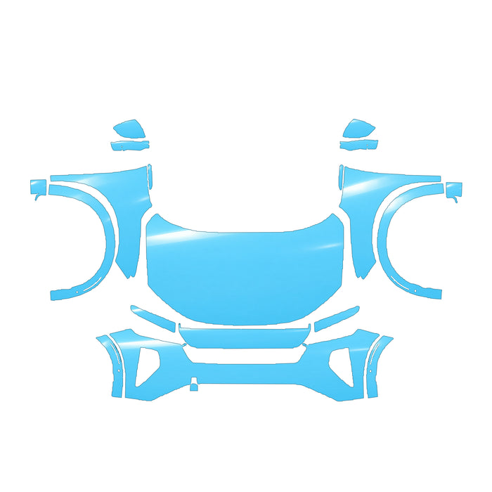 RAVOOY Full Front Pre-Cut PPF Kit For Lucid Gravity 2025–2027 – pre-cut PPF pattern