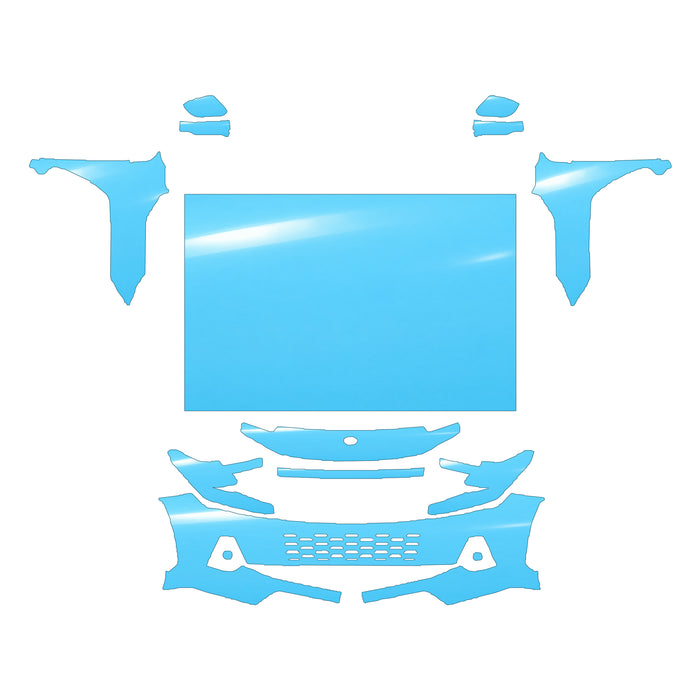 RAVOOY Full Front Pre-Cut PPF Kit For Toyota RAV4 2026 – pre-cut PPF pattern