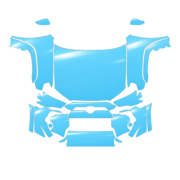 RAVOOY Full Front Pre-Cut PPF Kit For Toyota 4Runner 2014–2024 – pre-cut PPF pattern