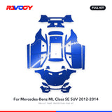 RAVOOY PPF Kit For 2012-2014 Mercedes-Benz ML Class SE SUV – Pre-Cut Paint Protection Film Clear Bra