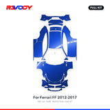 RAVOOY PPF Kit For 2012-2017 Ferrari FF – Pre-Cut Paint Protection Film Clear Bra
