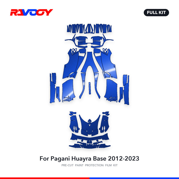 Full vehicle PPF pattern for 2012-2023 Pagani Huayra Base
