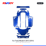 RAVOOY PPF Kit For 2013-2016 Tesla Model S – Pre-Cut Paint Protection Film Clear Bra