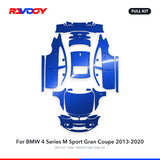 RAVOOY PPF Kit For 2013-2020 BMW 4 Series M Sport Gran Coupe – Pre-Cut Paint Protection Film Clear Bra