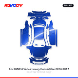 RAVOOY PPF Kit For 2014-2017 BMW 4 Series Luxury Convertible – Pre-Cut Paint Protection Film Clear Bra