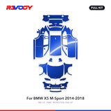RAVOOY PPF Kit For 2014-2018 BMW X5 M-Sport – Pre-Cut Paint Protection Film Clear Bra