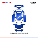 RAVOOY PPF Kit For 2014-2018 BMW X5 xLine – Pre-Cut Paint Protection Film Clear Bra