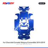 RAVOOY PPF Kit For 2014-2019 Chevrolet Corvette Stingray Convertible – Pre-Cut Paint Protection Film Clear Bra
