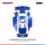 RAVOOY PPF Kit For 2014-2020 BMW M4 Base Coupe – Pre-Cut Paint Protection Film Clear Bra