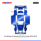 RAVOOY PPF Kit For 2015-2018 Bentley Continental GT V8 S Coupe – Pre-Cut Paint Protection Film Clear Bra