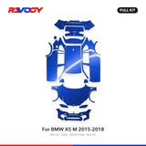 RAVOOY PPF Kit For 2015-2018 BMW X5 M – Pre-Cut Paint Protection Film Clear Bra