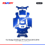 RAVOOY PPF Kit For 2015-2018 Dodge Challenger RT Scat Pack – Pre-Cut Paint Protection Film Clear Bra