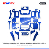 RAVOOY PPF Kit For 2015-2018 Jeep Wrangler (JK) Rubicon Hard Rock 4 Door – Pre-Cut Paint Protection Film Clear Bra