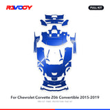 RAVOOY PPF Kit For 2015-2019 Chevrolet Corvette Z06 Convertible – Pre-Cut Paint Protection Film Clear Bra