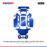 RAVOOY PPF Kit For 2015-2019 Mercedes-Benz GLC Class AMG Line SUV – Pre-Cut Paint Protection Film Clear Bra