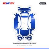 RAVOOY PPF Kit For 2016-2018 Audi Q3 Base – Pre-Cut Paint Protection Film Clear Bra