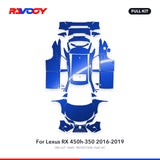 RAVOOY PPF Kit For 2016-2019 Lexus RX 450h-350 – Pre-Cut Paint Protection Film Clear Bra