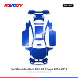 RAVOOY PPF Kit For 2016-2019 Mercedes-Benz GLC 43 Coupe – Pre-Cut Paint Protection Film Clear Bra
