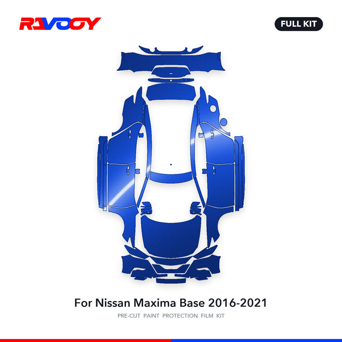 Full vehicle PPF pattern for 2016-2021 Nissan Maxima Base