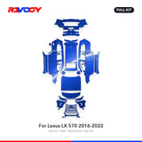 RAVOOY PPF Kit For 2016-2022 Lexus LX 570 – Pre-Cut Paint Protection Film Clear Bra