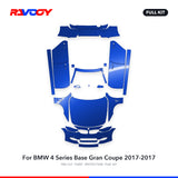 RAVOOY PPF Kit For 2017-2017 BMW 4 Series Base Gran Coupe – Pre-Cut Paint Protection Film Clear Bra
