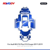 RAVOOY PPF Kit For 2017-2019 Audi R8 V10 Plus-V10 Coupe – Pre-Cut Paint Protection Film Clear Bra