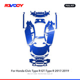 RAVOOY PPF Kit For 2017-2019 Honda Civic Type R GT-Type R – Pre-Cut Paint Protection Film Clear Bra