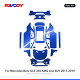 RAVOOY PPF Kit For 2017-2019 Mercedes-Benz GLE 350 AMG Line SUV – Pre-Cut Paint Protection Film Clear Bra