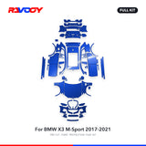 RAVOOY PPF Kit For 2017-2021 BMW X3 M-Sport – Pre-Cut Paint Protection Film Clear Bra