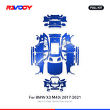 RAVOOY PPF Kit For 2017-2021 BMW X3 M40i – Pre-Cut Paint Protection Film Clear Bra