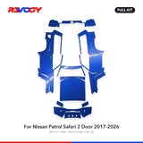 RAVOOY PPF Kit For 2017-2026 Nissan Patrol Safari 2 Door – Pre-Cut Paint Protection Film Clear Bra