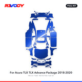 RAVOOY PPF Kit For 2018-2020 Acura TLX TLX Advance Package – Pre-Cut Paint Protection Film Clear Bra