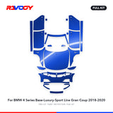 RAVOOY PPF Kit For 2018-2020 BMW 4 Series Base-Luxury-Sport Line Gran Coup – Pre-Cut Paint Protection Film Clear Bra