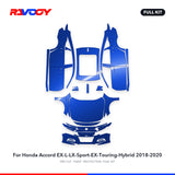 RAVOOY PPF Kit For 2018-2020 Honda Accord EX-L-LX-Sport-EX-Touring-Hybrid – Pre-Cut Paint Protection Film Clear Bra