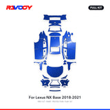 RAVOOY PPF Kit For 2018-2021 Lexus NX Base – Pre-Cut Paint Protection Film Clear Bra